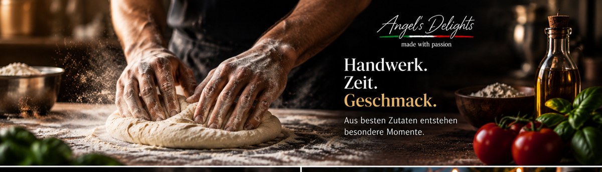 Pizzateig und Handwerk